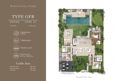 Одноэтажные виллы Botanica Grand Avenue